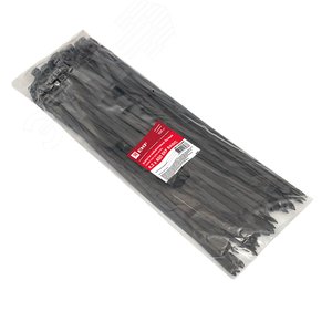 Хомут 8.2х450 черный нейлон (100шт) 2