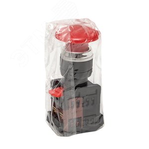 Кнопка красная AEA-22 Гриб NO+NC (pbn-aea-r) - фото 3