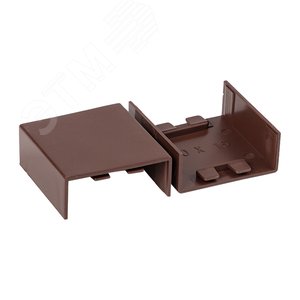 Соединитель (40х16) (4 шт) Plast под темное дерево 3