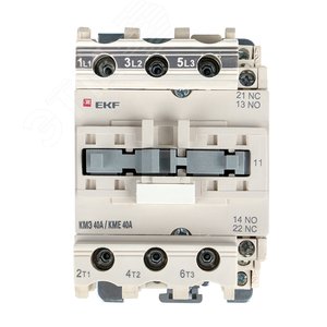 Пускатель магнитный КМЭ 40А катушка управления 110В малогабаритный 1NO 1NC 3