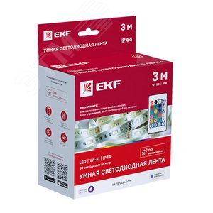 Лента светодиодная умная Connect RGBW 3м - EKF