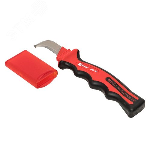 Нож для снятия изоляции с пяткой 1000V WS-31 Professional - EKF