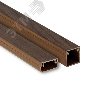 Канал кабельный 40х16 (тём. дерево) -Plast