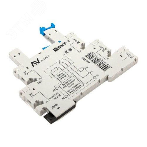 Разъем для реле РM slim 23/1 AVERES - EKF