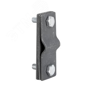 Зажим полоса-прут малый горячеоцинкованный PROxima 2