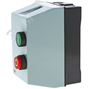 Пускатель магнитный ПМЛ-1230-9А-230В с тепловым реле 7-10А в корпусе IP65, с кнопками Пуск/Стоп, с индикацией 3