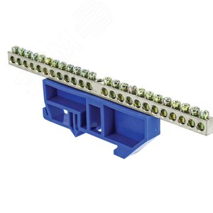 Шина N 63.24 (DIN изолятор) никель