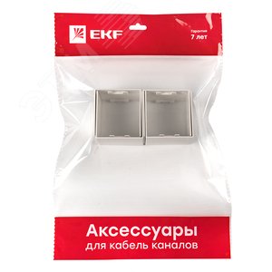 Соединитель (60х60) (4 шт) Plast Белый 2