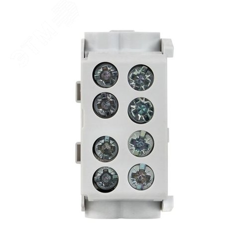 Клемма распределительная КСР с двойным винтом 2x25/2x16 серая PROxima - фото 3