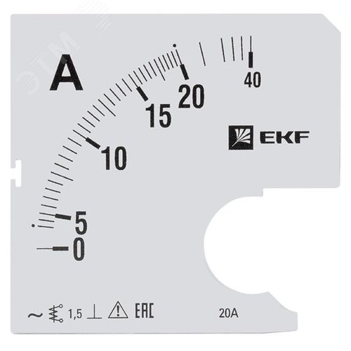 Шкала сменная для A961 20/5А-1.5 PROxima - EKF
