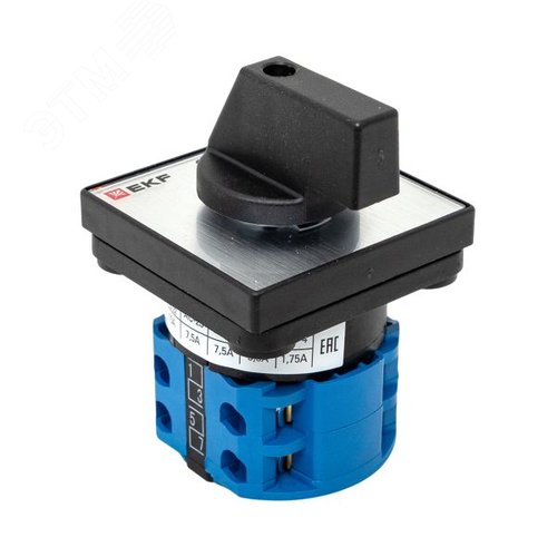 Переключатель кулачковый ПК-1-52 10А 2P 1-2 PROxima 8