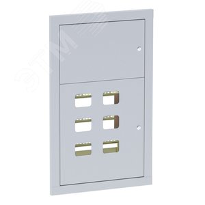 Щит этажный ЩЭ 6-квартирный без слаботочного отсека (1010х650х160) IP31 PROxima (mb10-v-6r) - фото 3
