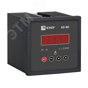 Амперметр цифровой на панель 96х96 однофазный PROxima - EKF