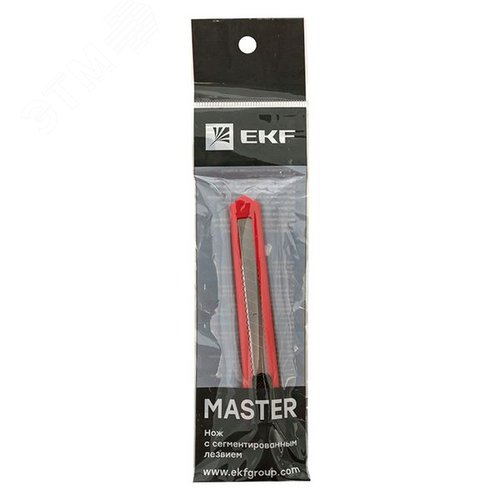 Нож с сегментированным лезвием 9 мм НСМ-10 Master - фото 3