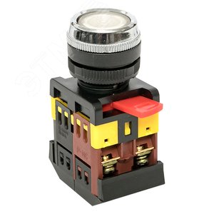 Кнопка ABLFS-22 с подсветкой белый NO+NC 230В PROxima (ablfs-22-w) - EKF