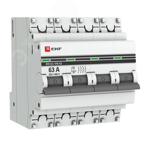 Выключатель нагрузки 4п ВН-63 63А PROxima (SL63-4-63-pro)