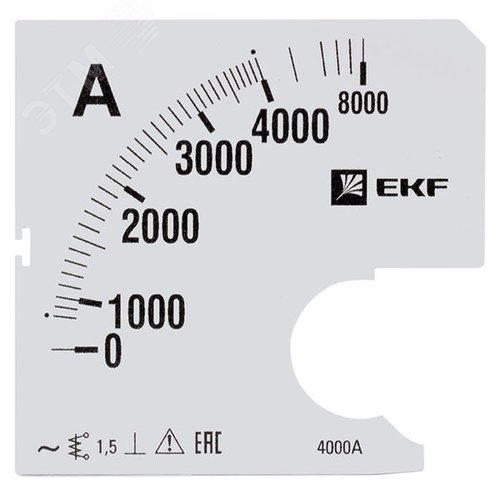 Шкала сменная для A961 4000/5А-1.5 PROxima - EKF