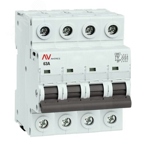 Выключатель нагрузки AVN 4P 63A AVERES - EKF