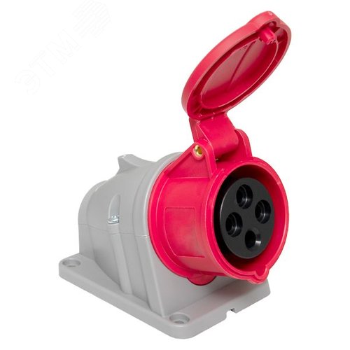 Розетка стационарная наружная 114 3Р+РЕ 16А 380В IP44 EKF PROXIMA | ps-114-16-380-PRO | EKF - фото 2