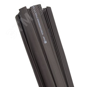 Трубка термоусаживаемая ТУТ нг 8/4 черная в отрезках по 1м PROxima