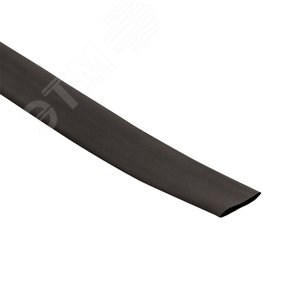 Трубка термоусаживаемая ТУТ нг 8/4 черная в отрезках по 1м PROxima 2