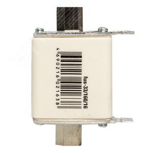 Вставка плавкая ППН-33 160/6А габарит 00 2