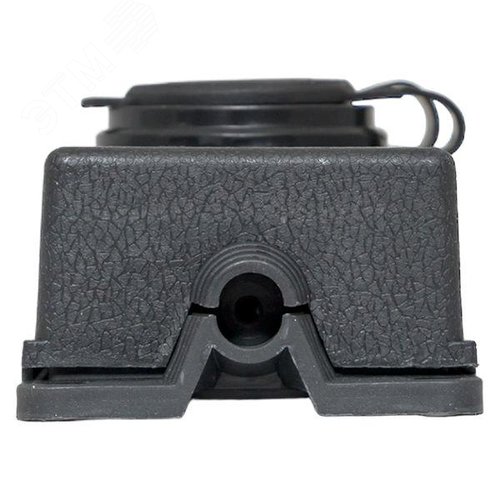 Роз. двухмест. с защит. крышками каучуковая 230В 2P+PE 16A IP44 EKF DIY (RPS-018-16-230-44-r) - фото 5