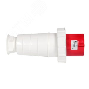 Вилка кабельная 63А 3Р+Е IP67 переносная 380В 034 2