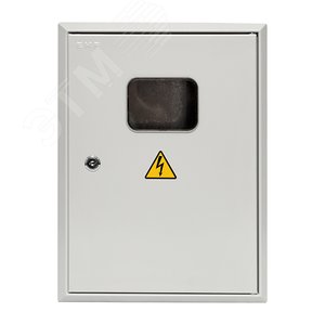 Щит учетно-распределительный навесной ЩРУн-1/9о IP31 с окном 400х300х140 (mb23-1/9) - фото 3