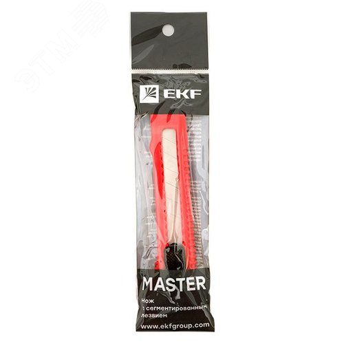 Нож с сегментированным лезвием 18 мм НСМ-20 Master - фото 3