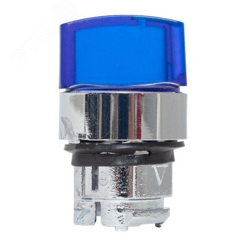 Механизм переключателя исполнительный ХB4 синий на 2 положения с фиксацией без подсветки с короткой ручкой PROxima 5