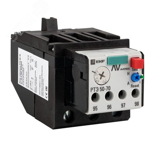Реле тепловое РТЭ 50-70 20-32А EKF  AVERES (rel-50-70-20-32-av) - EKF