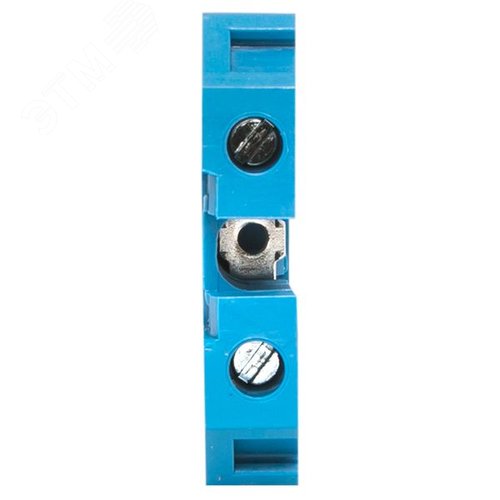 Клемма проходная винтовая JXB 10 мм2 синяя EKF - фото 2