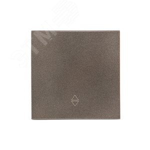 Валенсия лицевая панель выключателя проходного 1-кл. 10А графит