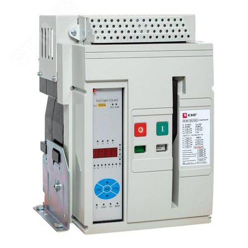 Выключатель автоматический ВА-450 1600/1600А 3P 55кА стационарный - EKF