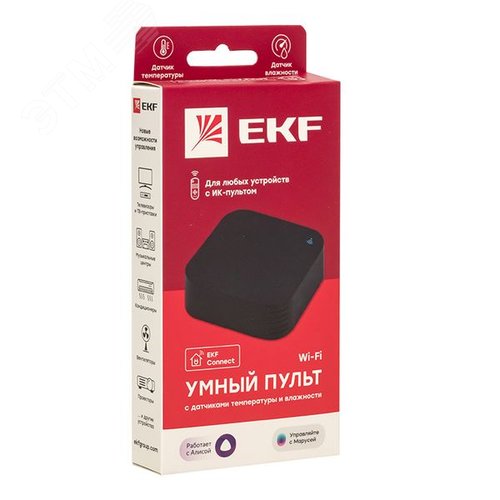 Умный пульт Connect с датчиками температуры и влажности - EKF