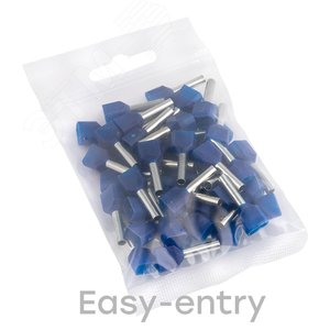 Наконечник штыревой втулочный НШвИ (2) 2,5-13 (50шт.) 2