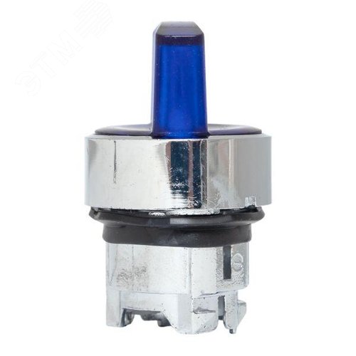 Механизм переключателя исполнительный ХB4 синий на 2 положения с фиксацией без подсветки с короткой ручкой PROxima 6