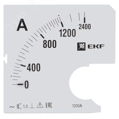 Шкала сменная для A721 1200/5А-1.5 PROxima - EKF