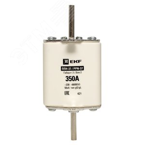 Вставка плавкая ППН-37 400/350А габарит 2 3