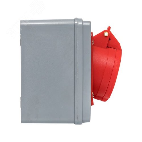 Розетка с блокировкой и выключателем 1415 3Р+РЕ+N 16А 380В IP44 - фото 6