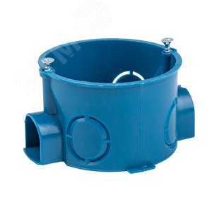 Коробка установочная КМТ-010-002 для твердых стен (68х42) с саморезами IP20 розничный стикер PROxima