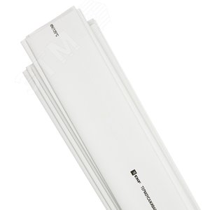 Трубка термоусаживаемая ТУТ нг 20/10 белая в отрезках по 1м PROxima 2