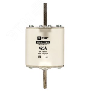 Вставка плавкая ППН-39 630/425А габарит 3 3