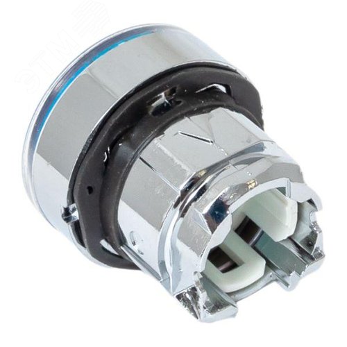 Механизм кнопки исполнительный XB4 синий плоский возвратный без фиксации с подсветкой PROxima 5