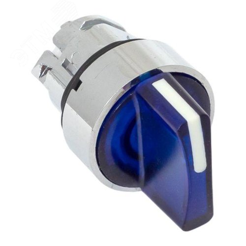 Механизм переключателя исполнительный ХB4 синий на 2 положения с фиксацией без подсветки с короткой ручкой PROxima 7