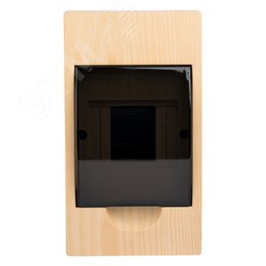 Щит распределительный навесной ЩРН-П- 4 светлое дерево IP41 PROxima 2