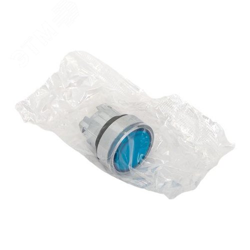 Механизм кнопки исполнительный XB4 синий плоский возвратный без фиксации с подсветкой PROxima 8