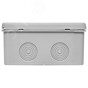 Коробка распределительная KMP-030-035 с крышкой (100х100х50) для прямого монтажа без мембр. вводов серая IP54 EKF - фото 3