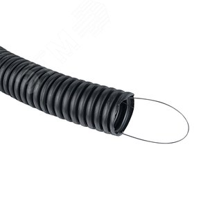 Труба гофрированная ПНД с зондом d32мм(50м) Plast PROxima - фото 2